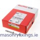 SXR-FUS 10mm x 160mm Frame Fixing Zinc Plated Hexagon Flange Head T40/SW13  BOX 50